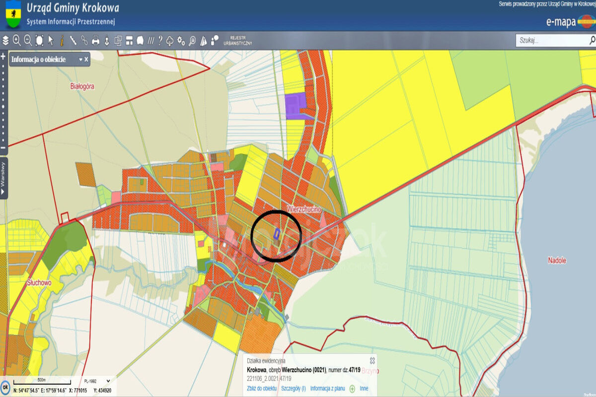 5 DZIAŁEK | Z MPZP | Z MEDIAMI | JEZIORO | MORZEWierzchucino