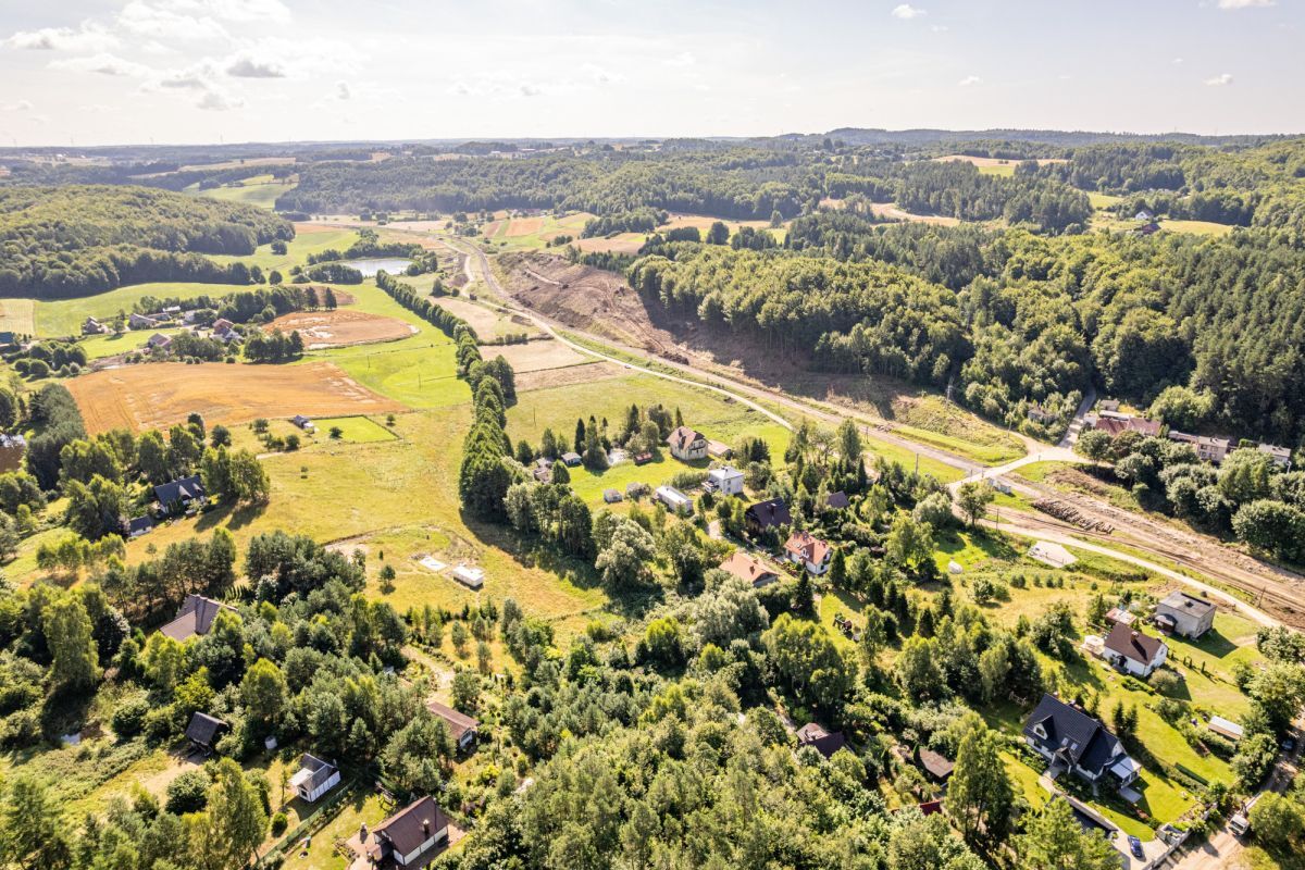 Działka w spokojnym zielonym otoczeniu SzymbarkSzymbark