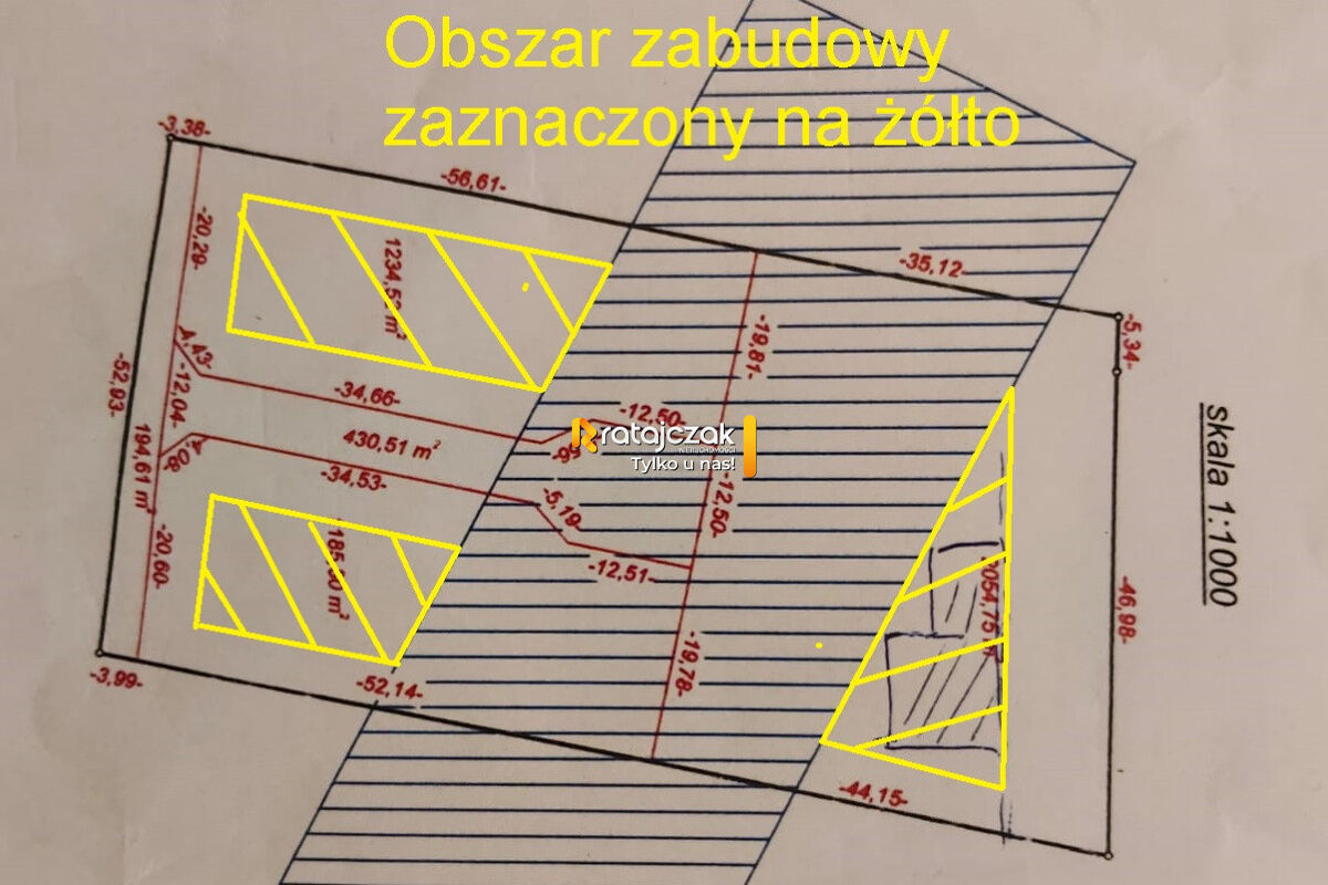 DZIAŁKA BUDOWLANA | ORLE | POD LASEM BLISKO RZEKIOrle