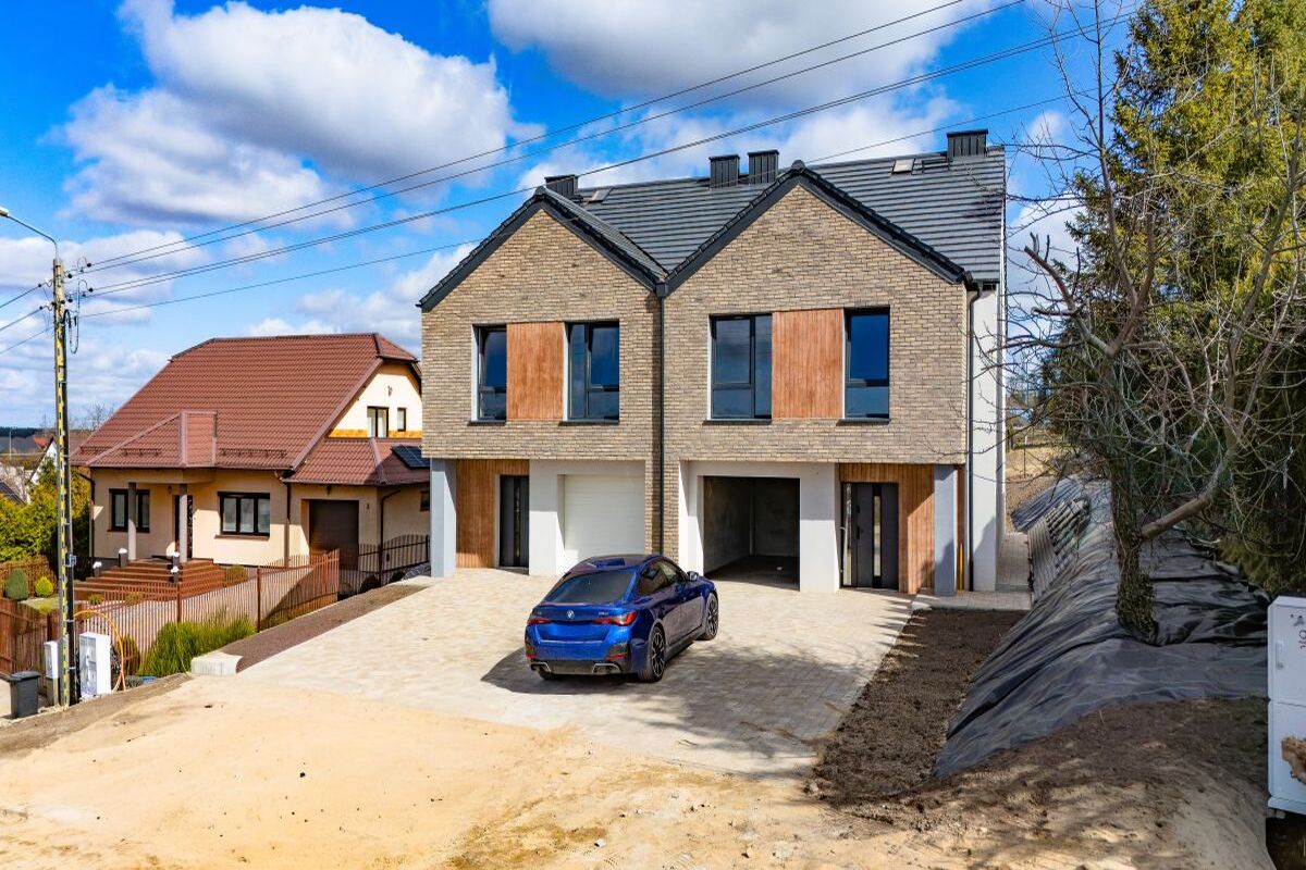 Bliźniak w centrum Luzina   dobra komunikacja z S6Luzino