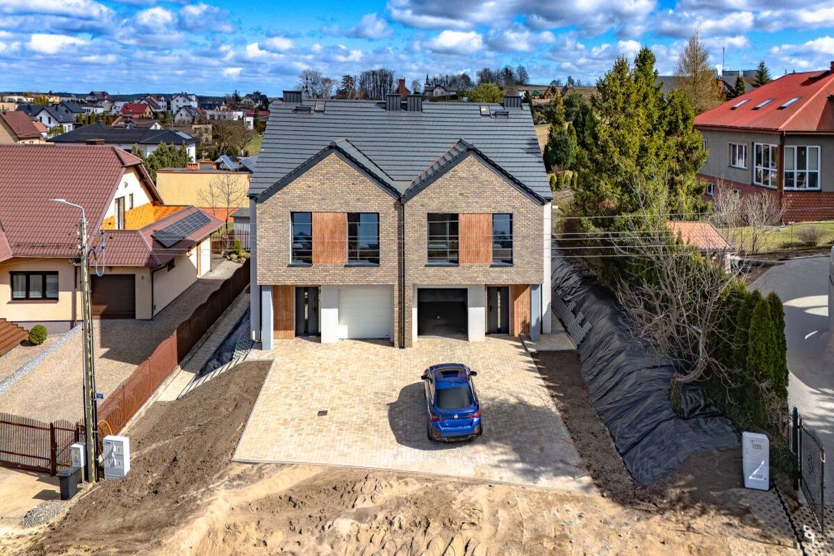 Bliźniak w centrum Luzina   dobra komunikacja z S6Luzino