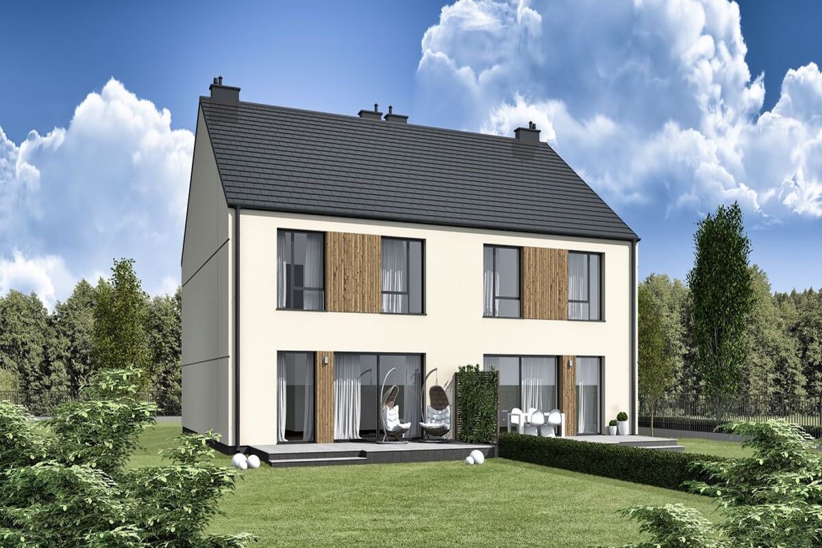 Bliźniak w centrum Luzina   dobra komunikacja z S6Luzino