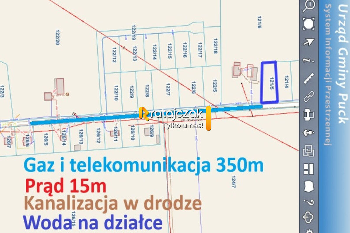 UZBROJONA DZIAŁKA | KŁANINO | MORZE | WIDOK NA LASKłanino