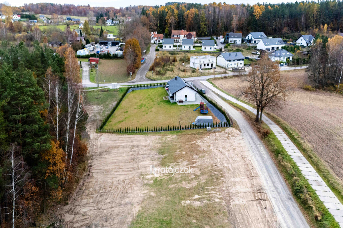 Działka budowlana pod lasem | z MPZP | 1 911 m2Zbychowo
