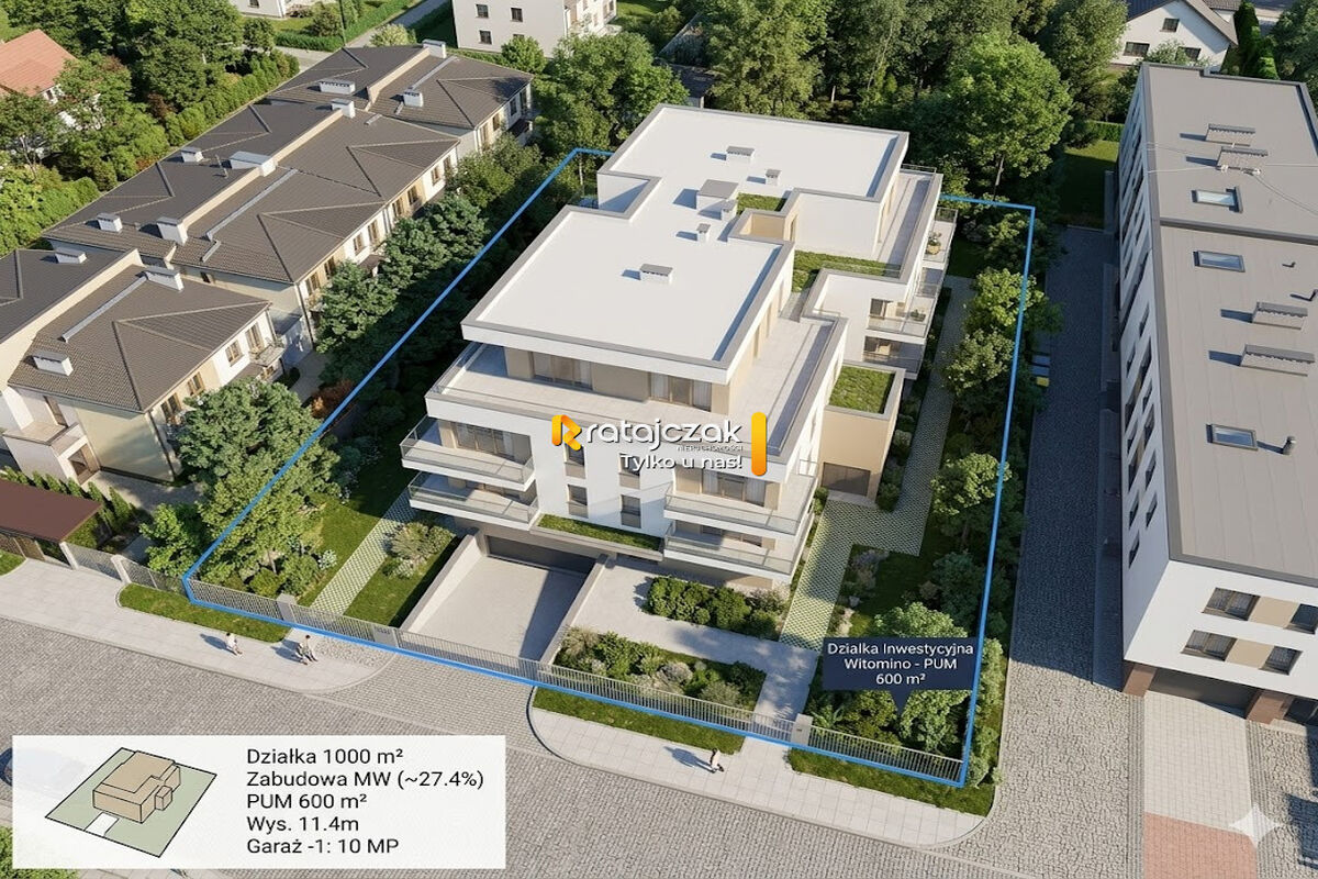 Działka inwestycyjna z potencjałem | PUM 600 m²Gdynia