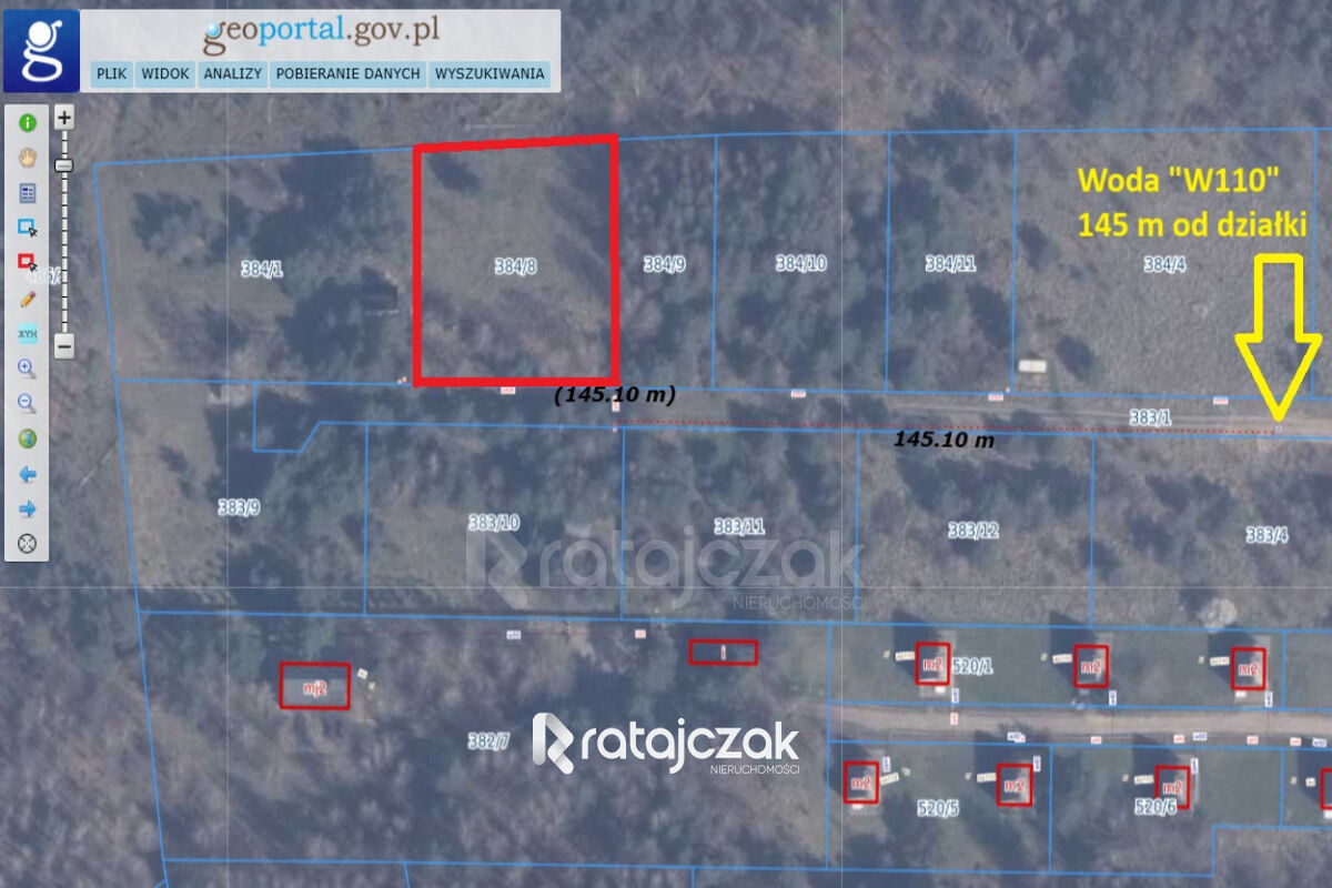 DZIAŁKA BUDOWLANA | SASINO | POD LASEM | MORZESasino
