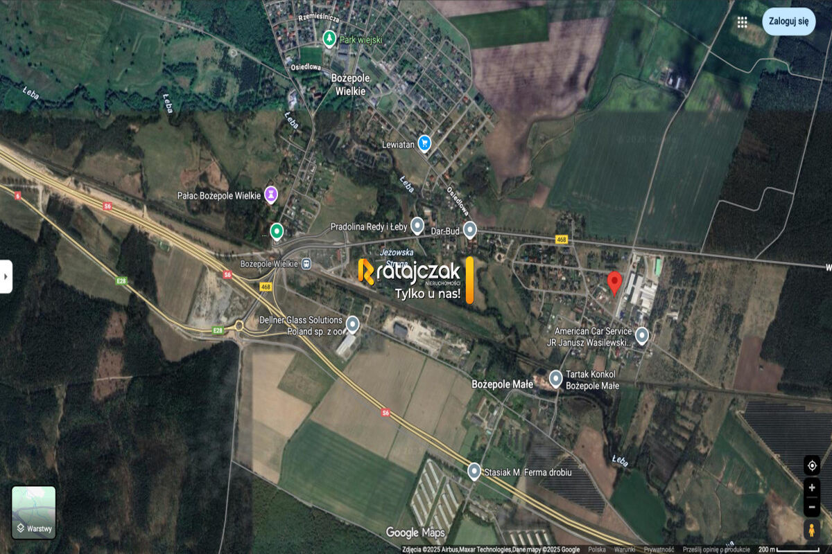 935 m2 z Warunkami Zabudowy | Bożepole MałeBożepole Małe