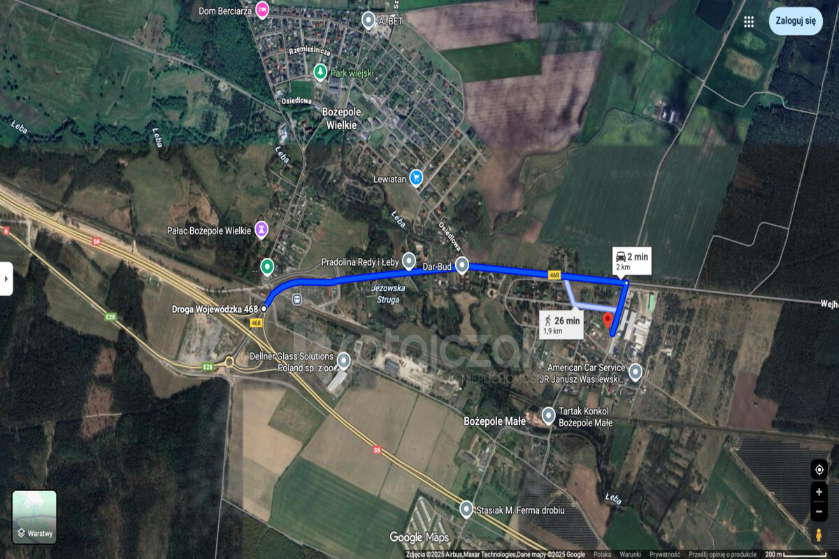 935 m2 z Warunkami Zabudowy | Bożepole MałeBożepole Małe