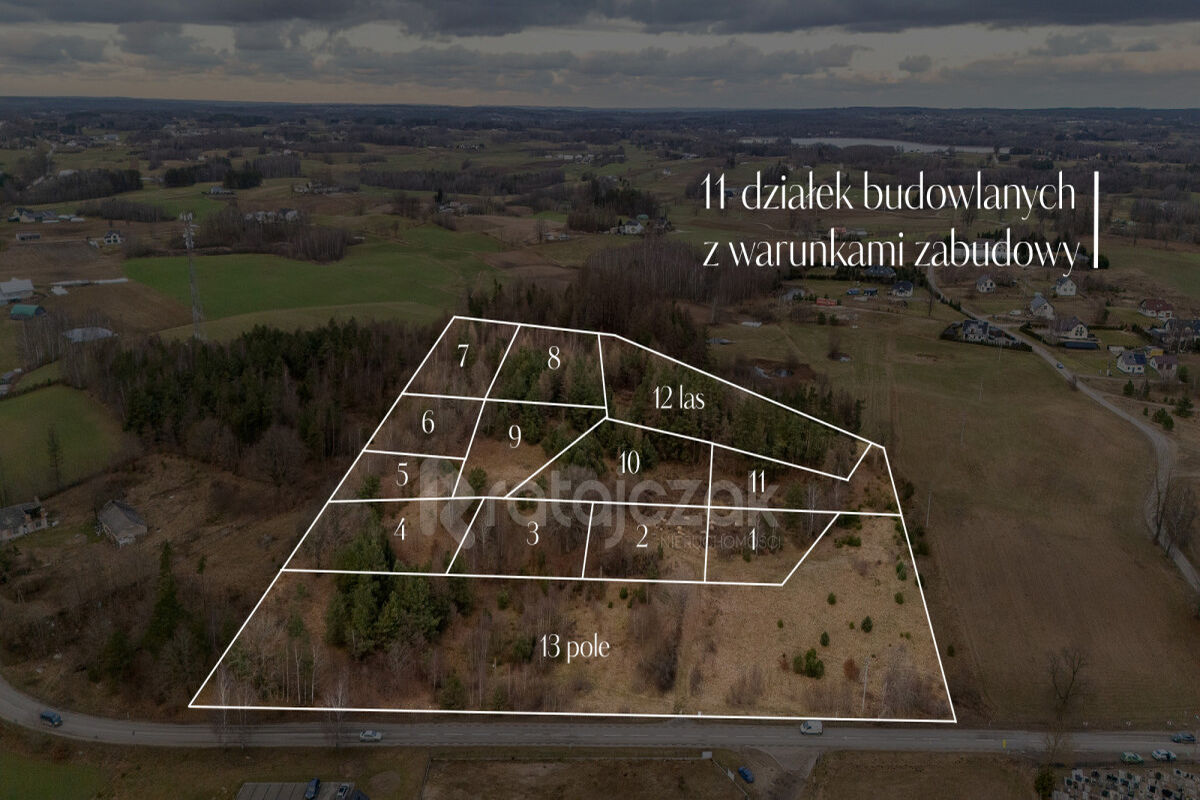 DZIAŁKI BUDOWLANE | POMIECZYNO | WZGÓRZE POD LASEMPomieczyno