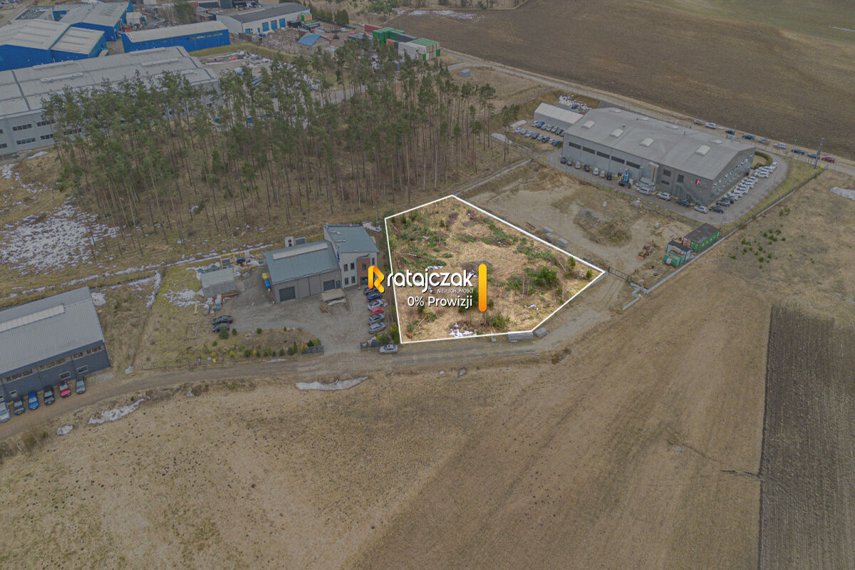 Uzbrojona działka inwestycyjna P/U 3004 m² przy S6Chwaszczyno