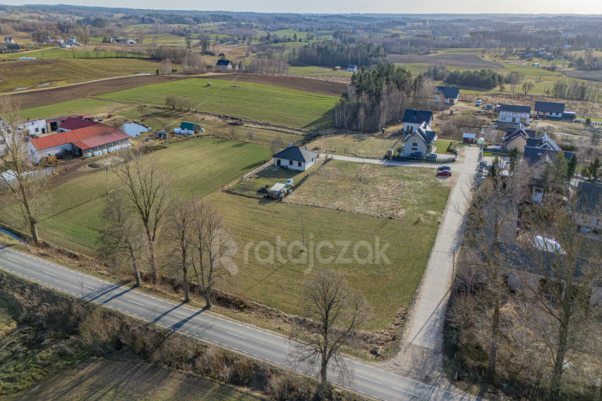 Działka 1871 m² z WZ | Łebno | media na działceŁebno