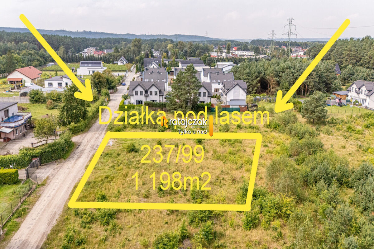 2 DZIAŁKI BUDOWLANE | UZBROJONE | ORLE | POD LASEMOrle
