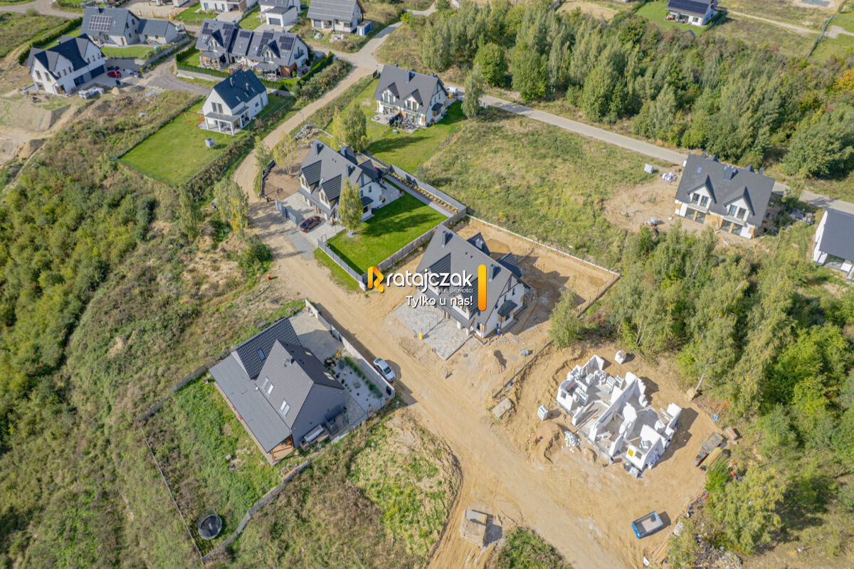 Bliźniak w stanie deweloperskim  działka 550 m² – Juszkowo