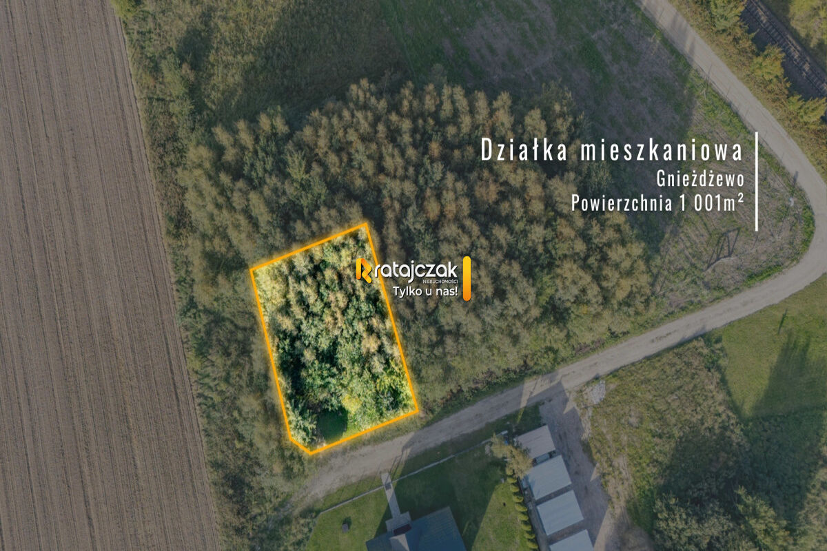 Działka 1001 m² | Widok w kierunku Zatoki Puckiej – Gnieżdżewo