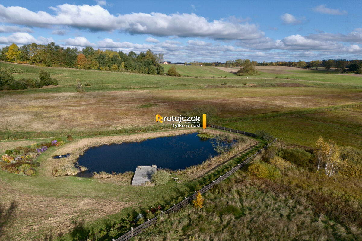 Urokliwa działka budowlana 1001 m² w Warznie – Warzno