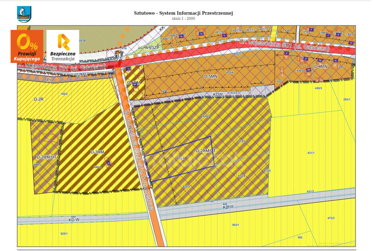 Działka Zagrodowa SztutowoSztutowo