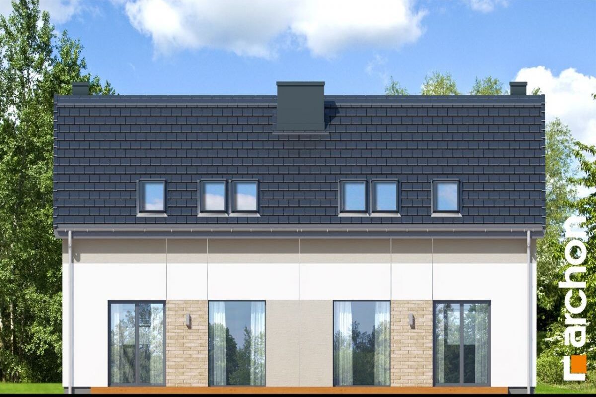 Bliźniak z pond 1000 m2 działką ! Segment 28/2Gowino