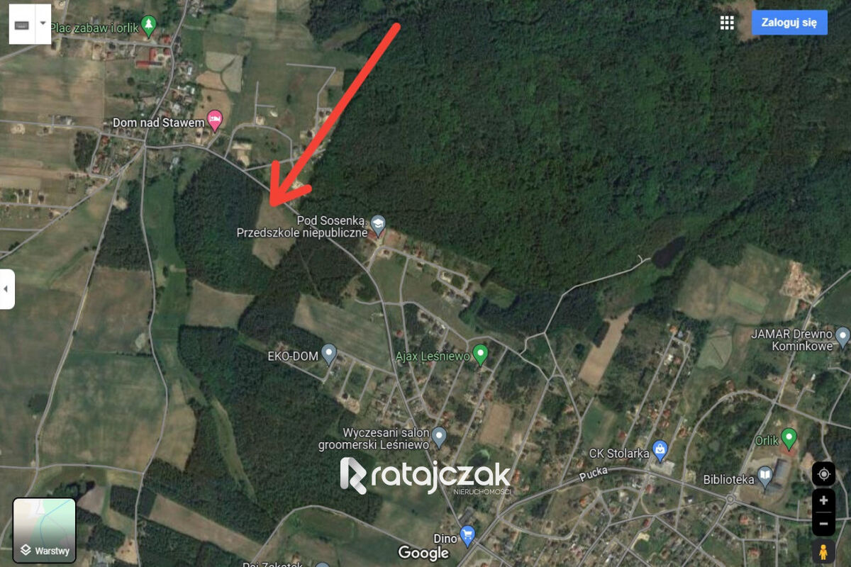 Domatowo| Działka budowlana z WZ |LAS| MorzeDomatowo
