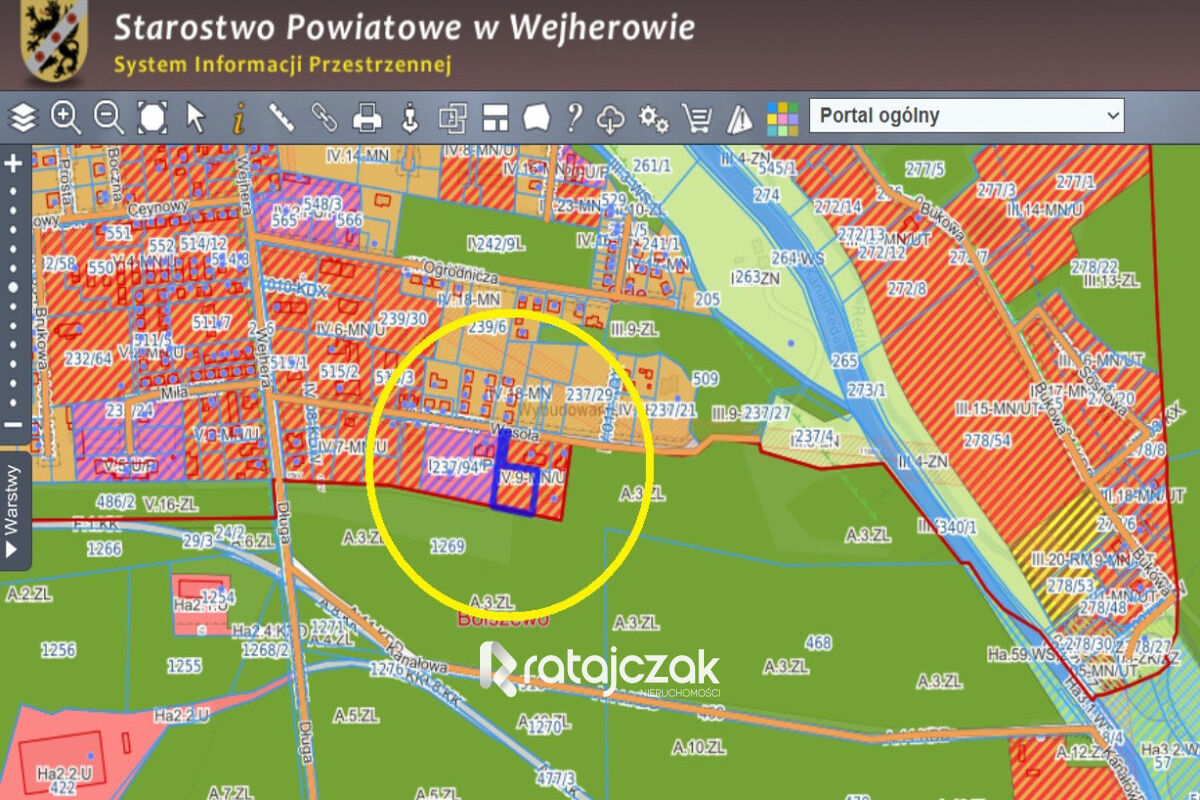 DZIAŁKA BUDOWLANA | UZBROJONA | ORLE | POD LASEMOrle