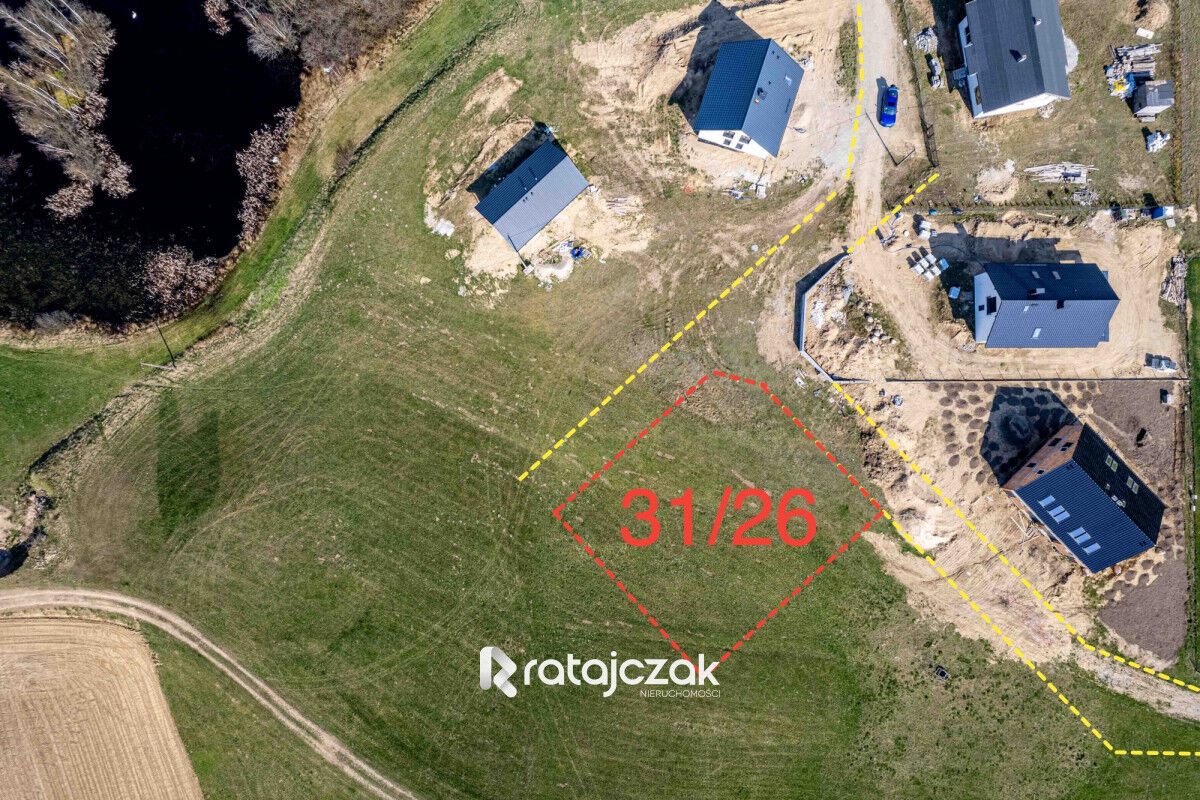 Narożna działka budowlana | 1001 m2 | Od południaSopieszyno