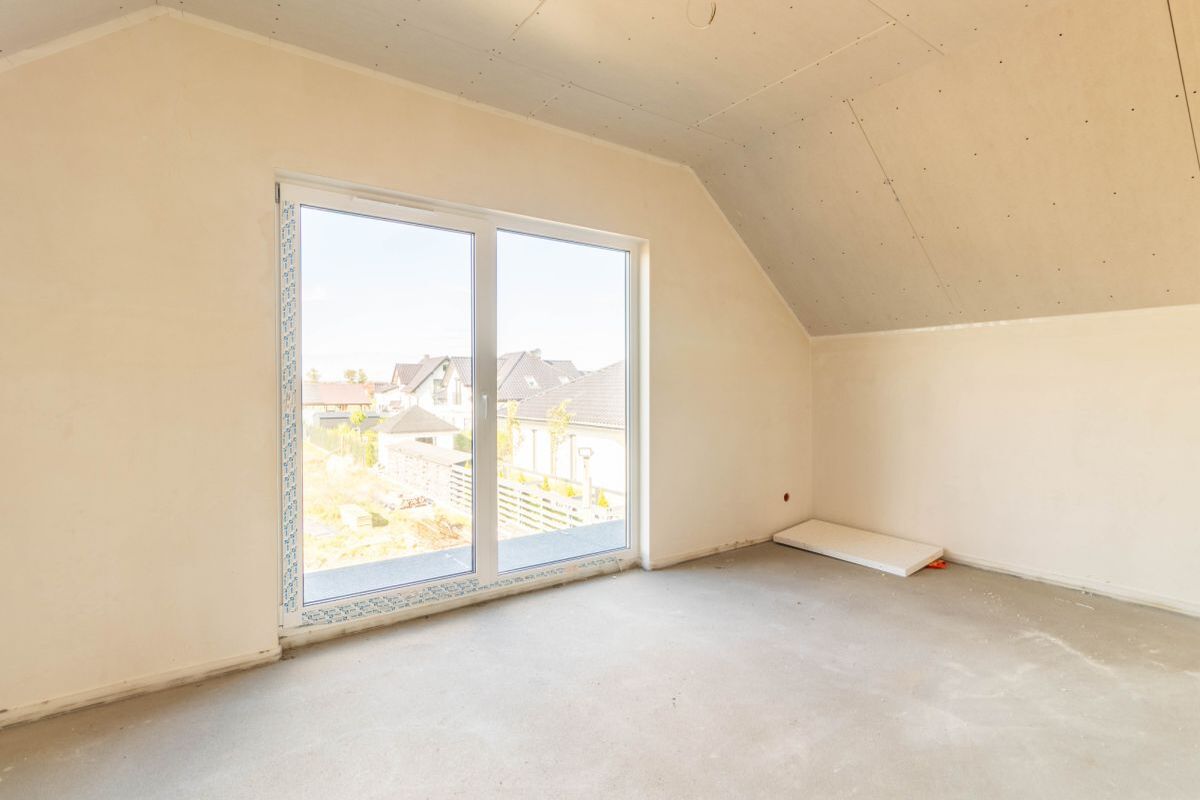 Bliźniak w Kębłowie  pompa ciepła  fotowoltaika B1Kębłowo