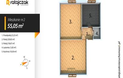 Rzut, plan 2 POK | 1 PIĘTRO | CENTRUM PUCKA | PIWNICA | OGRÓD-Puck