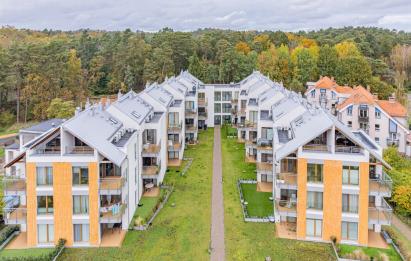 Rzut, plan Wyjątkowe Mieszkanie z Widokiem na Zalew-Krynica Morska