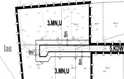 Rzut, plan DZIAŁKA BUDOWLANA | SASINO | POD LASEM | MORZE-Sasino
