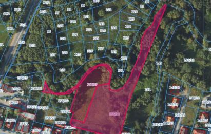 Rzut, plan Wejherowo – ul. Staromłyńska  działka 12 599 m²-Wejherowo