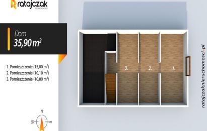 Rzut, plan Po remoncie  spokojna okolica  taras  spokój-Kielno