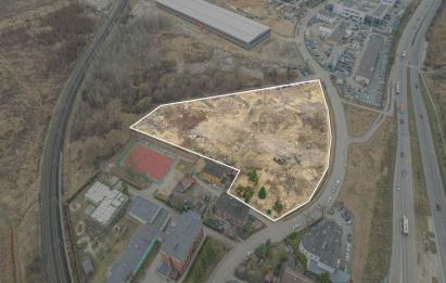 Rzut, plan Działka budowlana (P/U) - 1 26 ha pod wynajem-Gdańsk