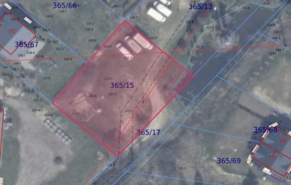 Rzut, plan Działka budowlana 1240 m² | Żukowo-Żukowo