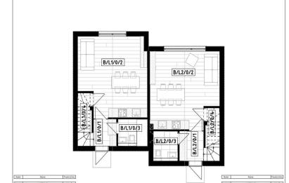 Rzut, plan Wyjątkowe osiedle | Jantar | B2/L1-Jantar