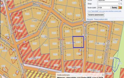 Rzut, plan Centrum Gowina|Szkoła|S6|Działka budowlana-Gowino