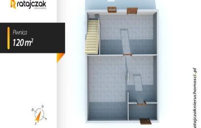 Rzut, plan Siedlce ul. Ojcowska | Dom na własność-Gdańsk