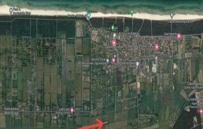 Rzut, plan Działka Nad Morzem|700m2|1 4 km od plaży|Ogrodzona-Karwieńskie Błoto Drugie