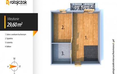 Rzut, plan Gotowe do wejścia|2 POK|1 piętro|blisko SKM|Szkoły-Wejherowo