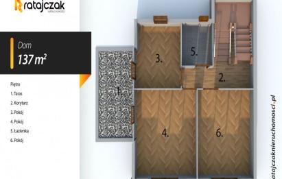 Rzut, plan RUMIA | DOM WOLNOSTOJĄCY | 2 NIEZALEŻNE LOKALE-Rumia