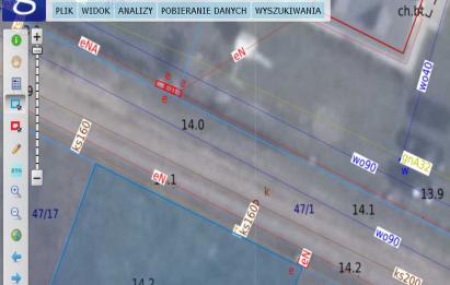 Rzut, plan UZBROJONA DZIAŁKA BUDOWLANA | WIERZCHUCINO | MORZE-Wierzchucino