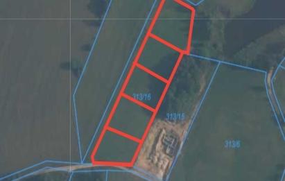 Rzut, plan Działki budowlane Brodnica Górna Kaszuby! PROMOCJA-Brodnica Górna