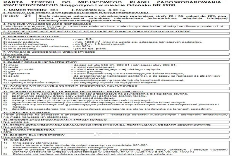 Działka pod dom w okolicy lasu! - Gdańsk