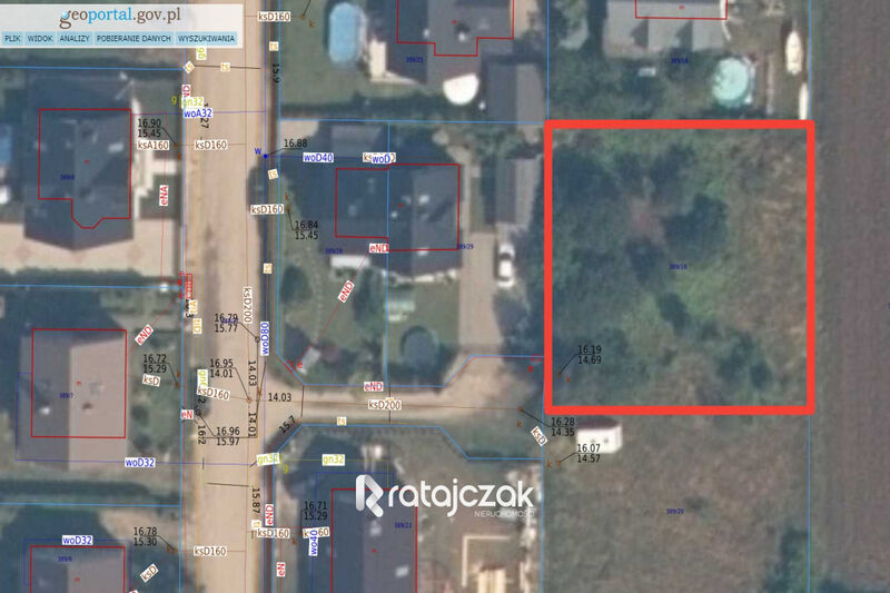 k. Swarzewa|Działka budowlana z MPZP| 1 3km ZATOKA - Gnieżdżewo