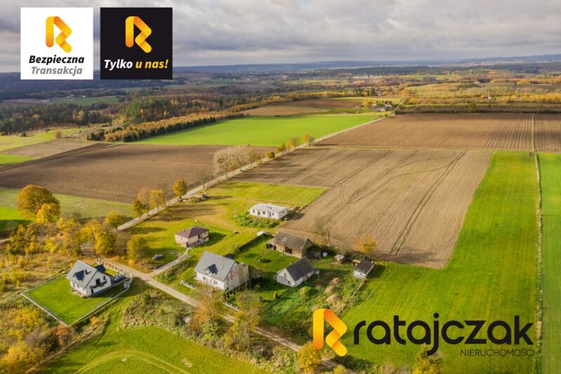 Działka budowlana 1000-1592m2 k.Wejherowa - Sopieszyno