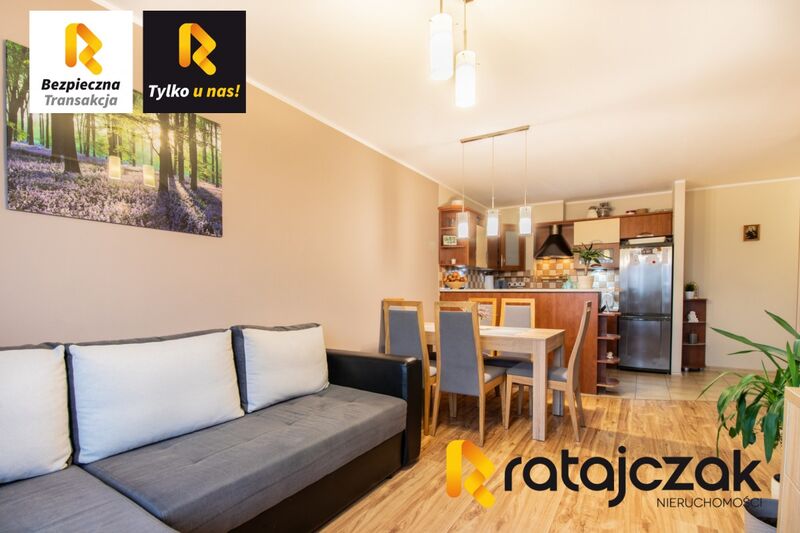 W pełni umeblowane mieszkanie  2 pok. z komórką - Wejherowo