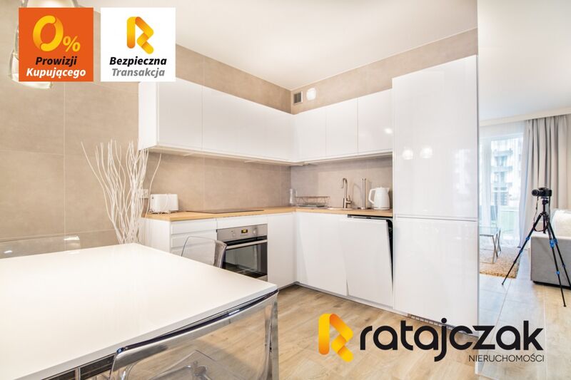 REZERWACJA! 2 pok. z ogrodem przy Motławie - Gdańsk