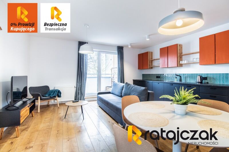 nowoczesne 2 pokoje w centrum|wynajem długoterm. - Gdańsk