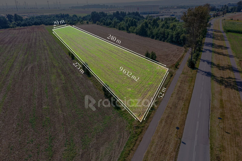 2 HEKTARY | DZIAŁKA USŁUGOWO-PRZEMYSŁOWA | Z MPZP - Łebcz