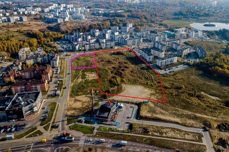 Działka pod zabudowę intensywną. - Gdańsk