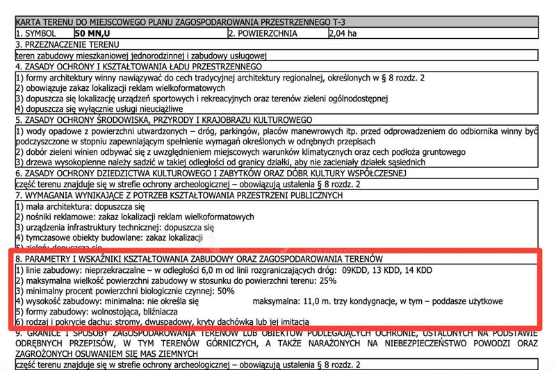 Budowlana MN U|900m morze|na granicy Jastrzębiej - Tupadły