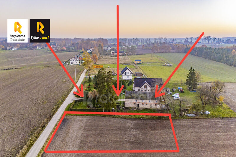 UZBROJONA DZIAŁKA | KŁANINO | MORZE | WIDOK NA LAS - Kłanino